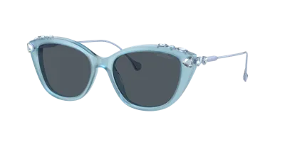 Swarovski Woman Sunglasses Sk6010 In Dark Grey