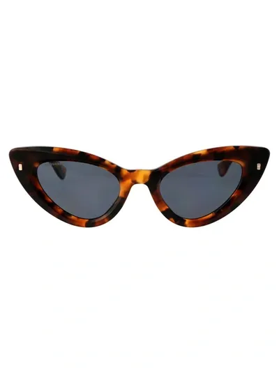 Dsquared2 D2 0092/s Sunglasses In Wr9ir Brown Havana