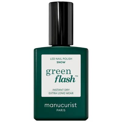 Manucurist Green Flash Snow 15ml In White