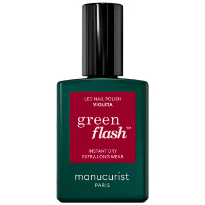 Manucurist Green Flash Violeta 15ml In White