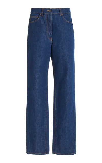 The Row Eglitta Boyfriend Jeans In Blue