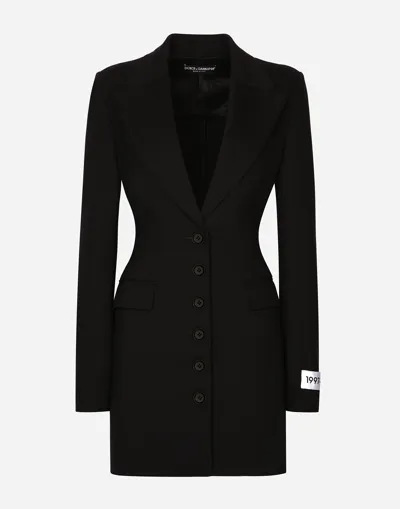 Dolce & Gabbana Kim Dolce&gabbana Single-breasted Technical Jersey Turlington Jacket