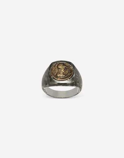 Dolce & Gabbana Ring With Coin