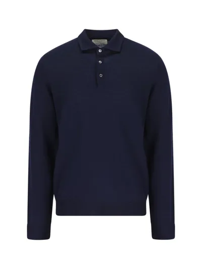 Mauro Ottaviani T-shirts And Polos In Blue