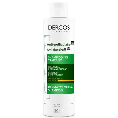 Vichy Dercos Anti-dandruff - Dry Hair Shampoo 200ml In White