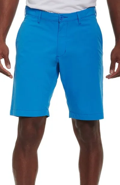 Robert Graham Deacon Performance Chino Shorts In Blue