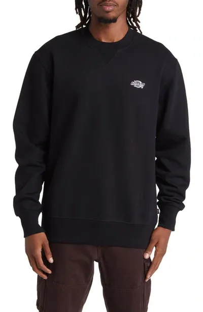 Dickies Summerdale Crew Neck Sweatshirt In Black