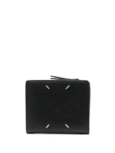 Maison Margiela Wallet Flip Flap Small In Negro