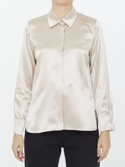 Max Mara Aiello Shirt In Albino