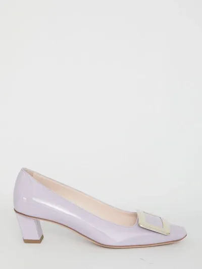 Roger Vivier Belle Vivier Pumps In Grey