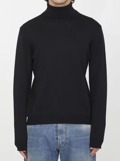 Roberto Collina Merino Wool Jumper In Black