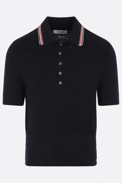 Thom Browne Shirt In Navy