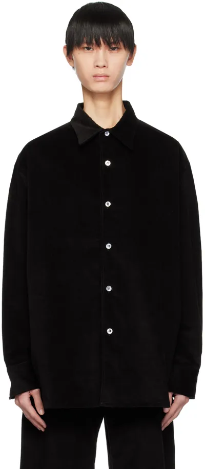 Studio Nicholson Black Rosso Shirt