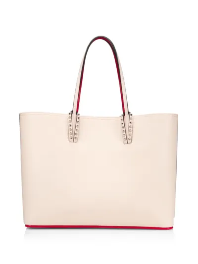 Christian Louboutin Cabata Tote Bag In Leche