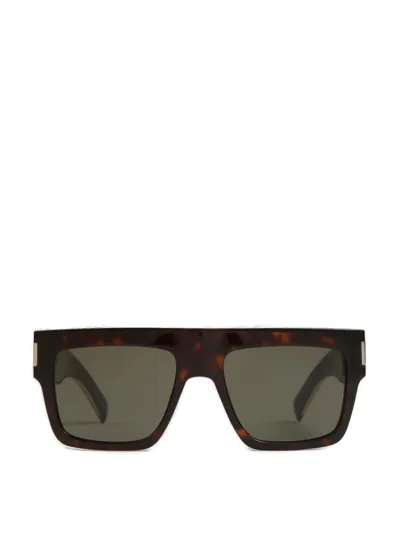 Saint Laurent Eyewear Square Frame Sunglasses In Multi