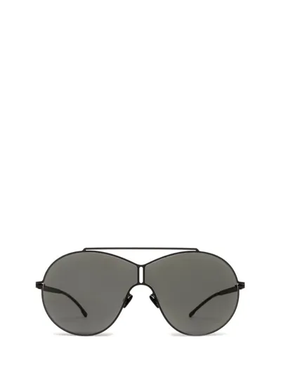 Mykita Studio Shield Frame Sunglasses In Black