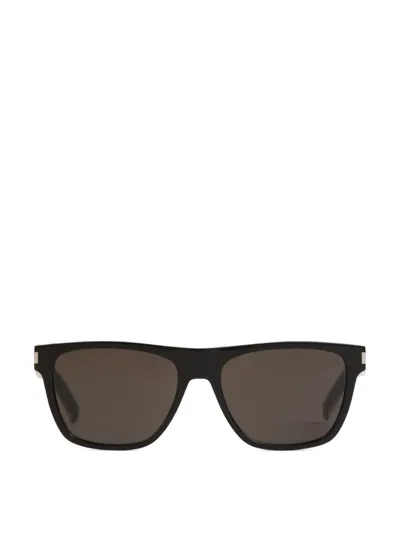 Saint Laurent Eyewear Square Frame Sunglasses In Black