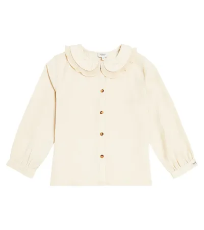 Donsje Kids' Flise Top In Neutrals