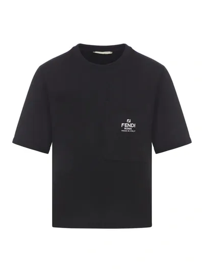 Fendi T-shirts In Black