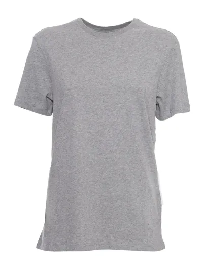 Filatures Du Lion Basic T-shirt In Gray