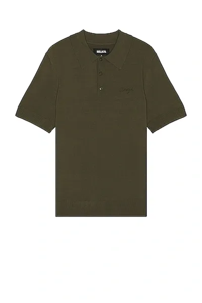 Ser.o.ya Men's Rafael Embroidered Logo Polo Shirt In Fort Green