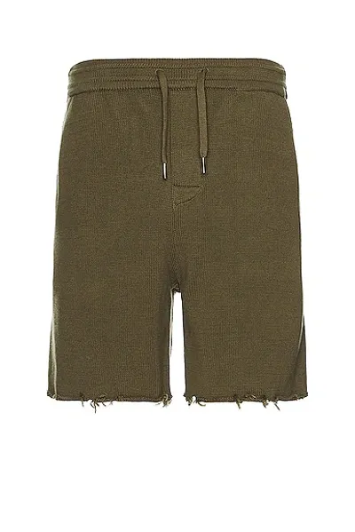 Ser.o.ya Men's Coby Ribbed Shorts In Fort Greene