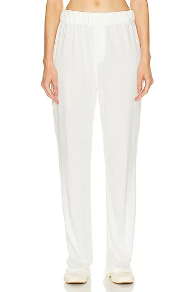 Éterne White Thermal Lounge Pants