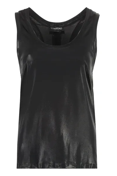 Tom Ford Tank Top In Black