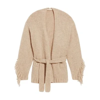 Vanessa Bruno Blondine Cardigan In Beige