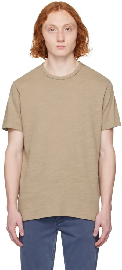 Rag & Bone Taupe Classic Flame T-shirt