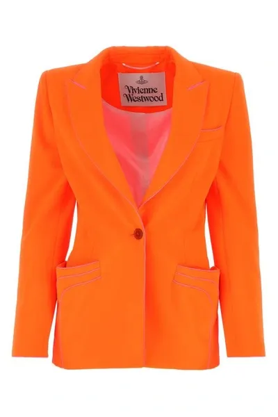 Vivienne Westwood Rita Jacket In Orange