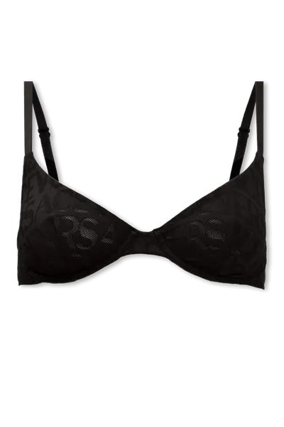 Versace Openwork Detailed Bra In New