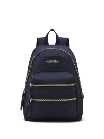 Marc Jacobs The Medium Biker Backpack In Blue