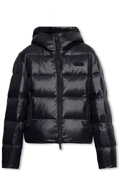 Dsquared2 Feather-down Puffer Jacket In Black