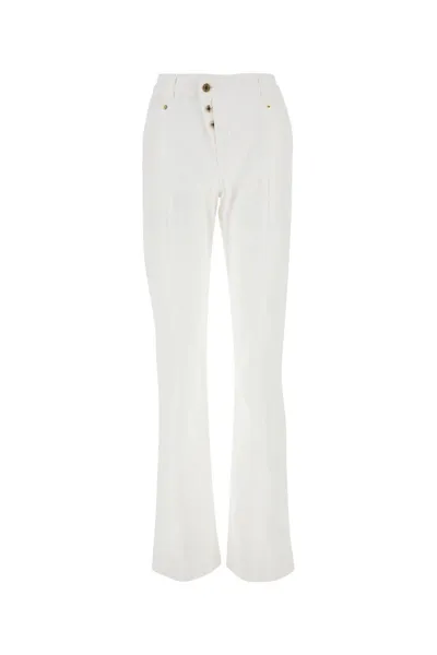 Tom Ford Flared Denim Jeans In White