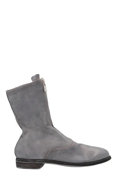 Guidi 310 Ankle Boots In Gray