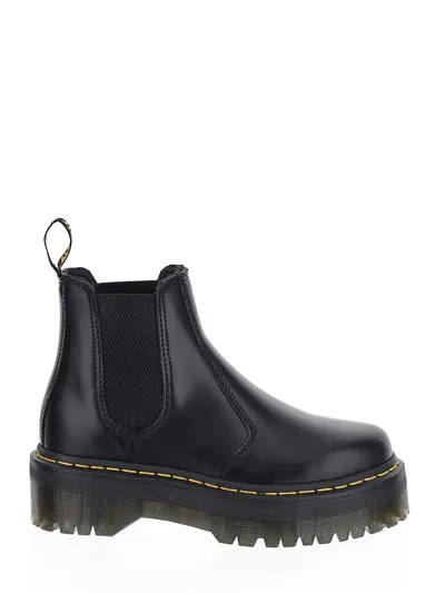 Dr. Martens' Felix Platform Chelsea Boots In Black