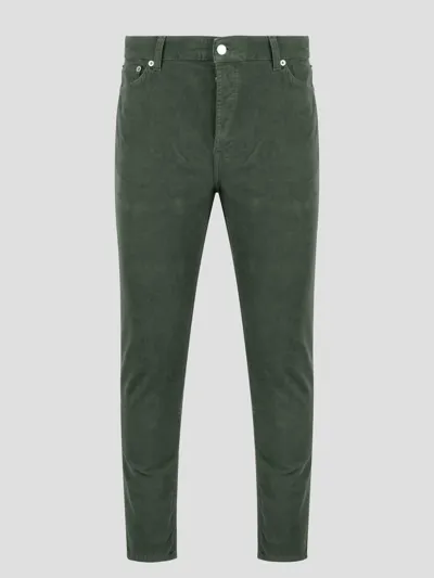 Department Five Prince Corduroy Chino-pants In Green