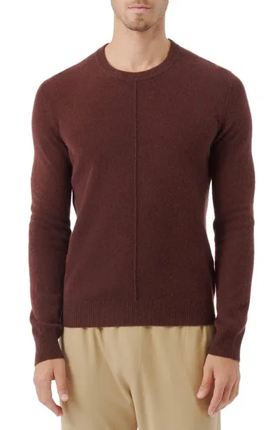 Atm Anthony Thomas Melillo Cashmere Crewneck Sweater In Brown