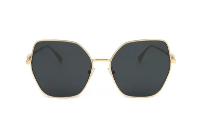 Fendi Eyewear Butterfly Frame Sunglasses In Multi