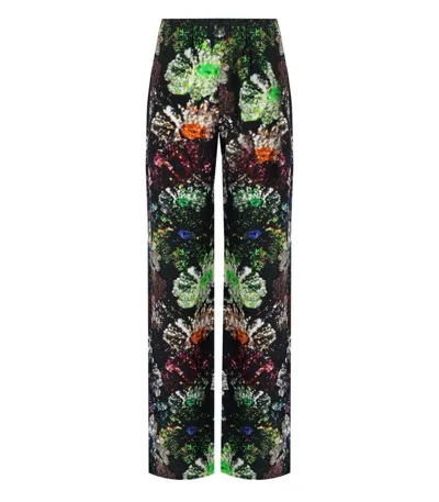 Stine Goya Fatou Multicolor Trousers In Black