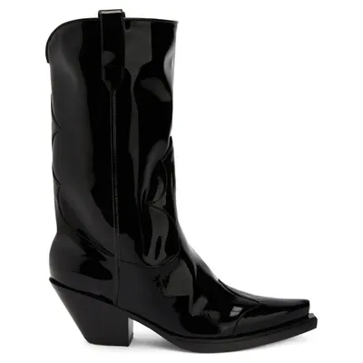 Giuseppe Zanotti Thyra 55mm Cowboy Boots In Black