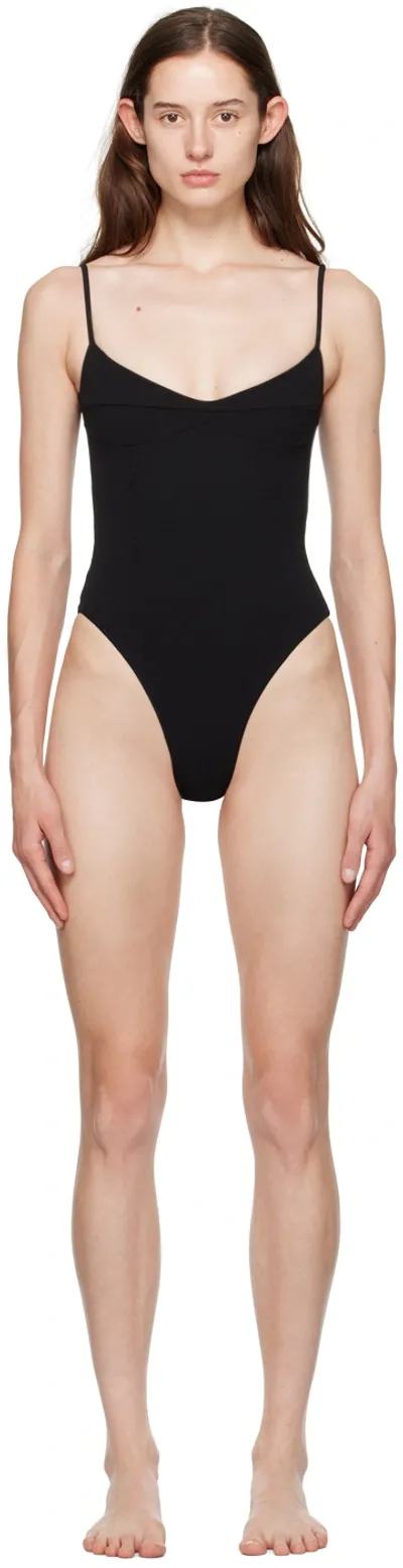 Haight Black Monica Swimsuit In 001 Black