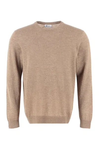 The (alphabet) The (knit) - Cashmere Sweater In Turtledove