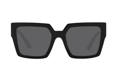 Dolce & Gabbana Eyewear Square Frame Sunglasses In Black