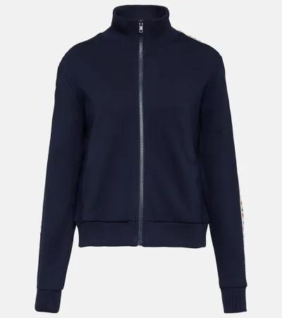 The Upside Meribel Margot Track Jacket In Blue