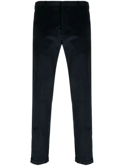 Paul Smith Cotton Trousers In Blue