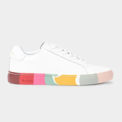 Paul Smith Womens Shoe Lapin White Swirl Sole