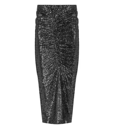 Essentiel Antwerp Esparkling Skirt In Black