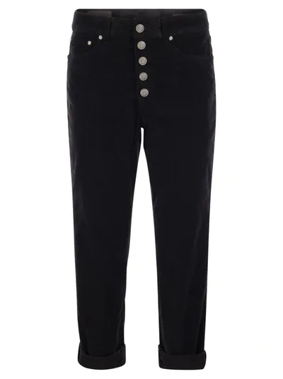 Dondup Nima Trousers In Black